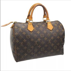 Authentic - Louis Vuitton monogram Speedy 30